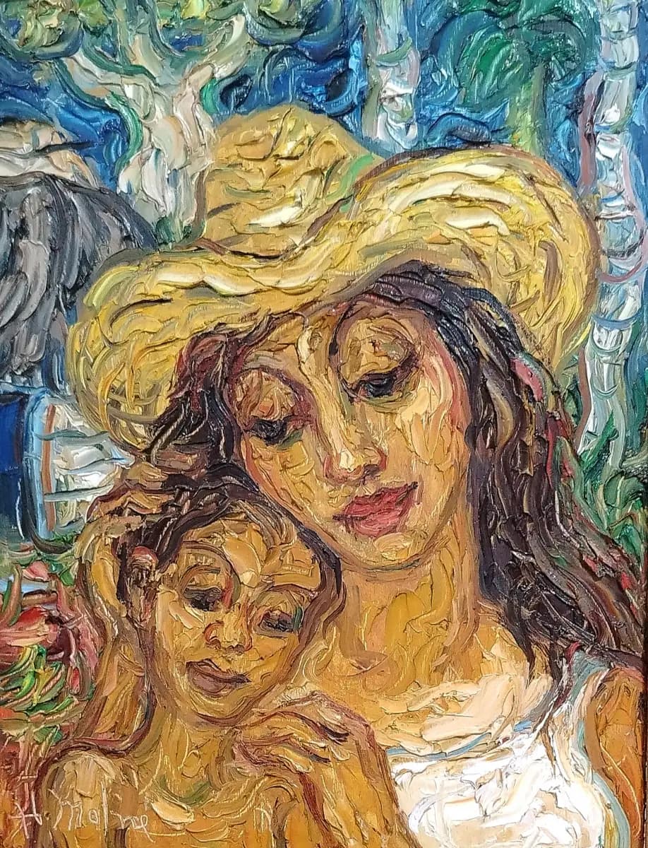 Maternidad Guajira por Héctor Molné