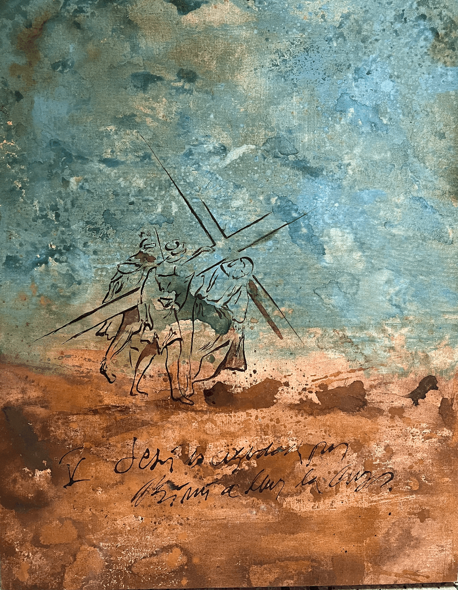 Crucifixion de Cristo #5 Jesus y los Romanos por Guillermo Conte