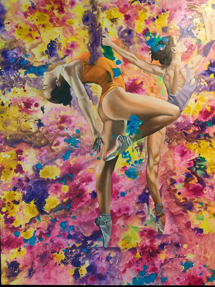 Las bailarinas por salvador Avalos