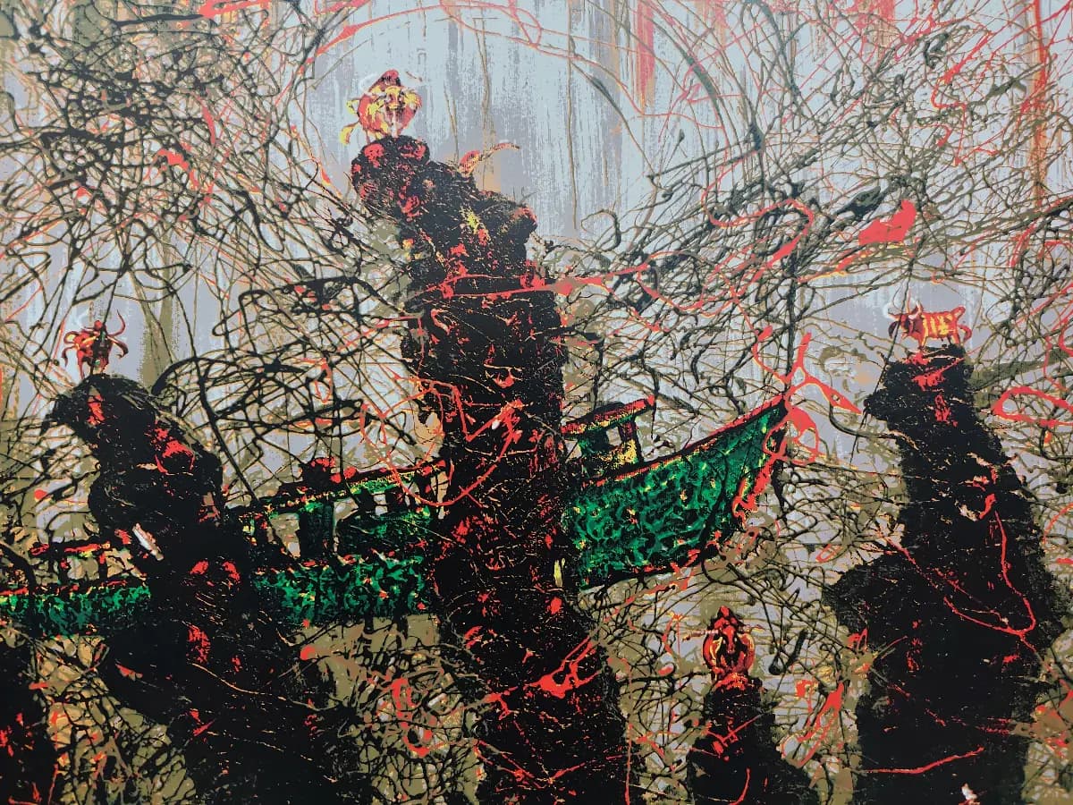 La barca por Isidro con wong