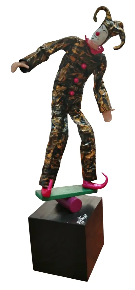Payaso Equilibrista por Víctor Quiros